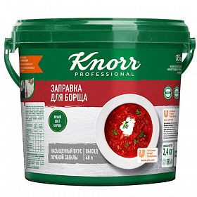Заправка для борща сухая Knorr 2,4 кг Заправка для борща сухая Knorr 2,4 кг