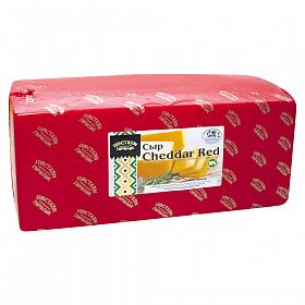 Чеддар 50% красный блок ~ 5 кг, Беларусь