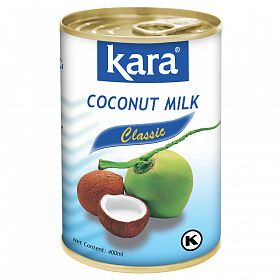 Молоко кокосовое 62% Kara 0,4л, Индонезия Молоко кокосовое 62% Kara 0,4л, Индонезия