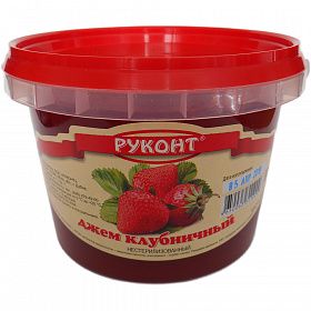 Джем клубничный 900 г