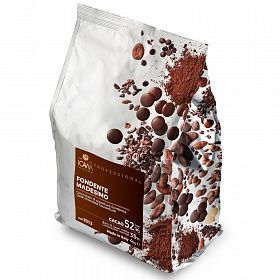 Шоколад тёмный (кувертюр) 52% Madesimo 4кг, Италия