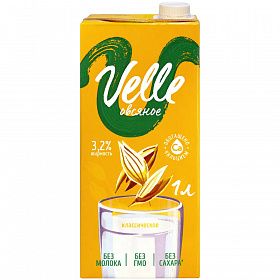 Напиток для кофе овсяный Velle 1 л Напиток для кофе овсяный Velle 1 л