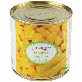 Кукуруза сладкая Пикантель 400г Кукуруза сладкая Пикантель 400г