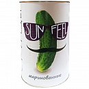 Огурцы маринованные целые 6 - 9 см Sunfeel 4,25л, Индия