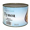 Тунец филе в собственном соку AQUAMARR 1,7кг, Таиланд