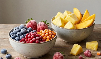 Фрукты, ягоды замороженные