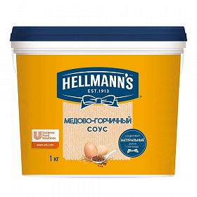Соус медово-горчичный Hellmanns 1кг Соус медово-горчичный Hellmanns 1кг