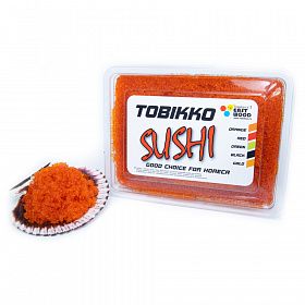 Икра Тобико (летучей рыбы) оранжевая Tobikko Sushi 500 г зам. Икра Тобико (летучей рыбы) оранжевая Tobikko Sushi 500 г зам.