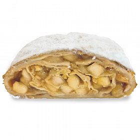 Штрудель австрийский с яблоком и корицей 2,4 кг (100 г х 4 порции х 6 шт) Штрудель австрийский с яблоком и корицей 2,4 кг (100 г х 4 порции х 6 шт)