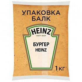Соус Бургер Heinz (1 кг х 6 шт) 6 кг Соус Бургер Heinz (1 кг х 6 шт) 6 кг