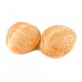 Булочка французская с кунжутом (40 г х 80 шт) зам.