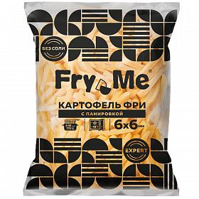 Картофель фри с панировкой Fry Me (А/B) 6 х 6 Lamb Weston 2,5 кг Картофель фри с панировкой Fry Me (А/B) 6 х 6 Lamb Weston 2,5 кг