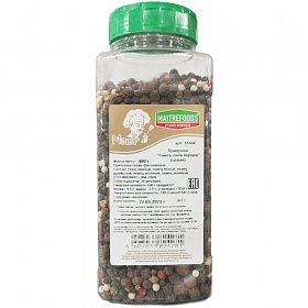 Смесь пяти перцев целая Maitrefoods 480 г Смесь пяти перцев целая Maitrefoods 480 г