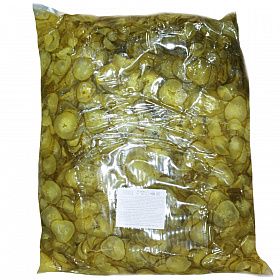 Огурцы маринованные резаные кольца 9кг Огурцы маринованные резаные кольца 9кг