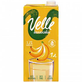 Напиток для кофе Банановый Velle 1 л Напиток для кофе Банановый Velle 1 л