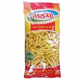 Картофель фри (10 х10) Байсад 2,5 кг зам. Картофель фри (10 х10) Байсад 2,5 кг зам.
