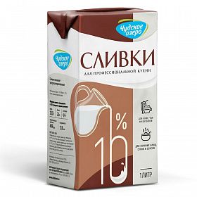 Сливки ультрапастеризованные 10% Чудское озеро 1л Сливки ультрапастеризованные 10% Чудское озеро 1л