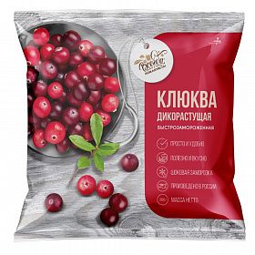 Клюква дикорастущая 300г зам. Клюква дикорастущая 300г зам.