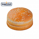 Булочка для бургера с кунжутом тройная 100 мм (75 г х 24 шт) Bagerstat Foodservice зам., Россия