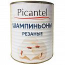 Грибы Шампиньоны резаные - 3,1 л PICANTEL, Китай