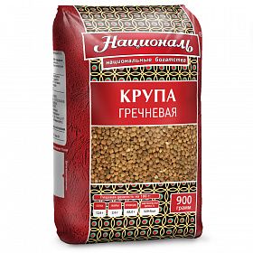 Крупа гречневая ядрица Националь 0,9кг