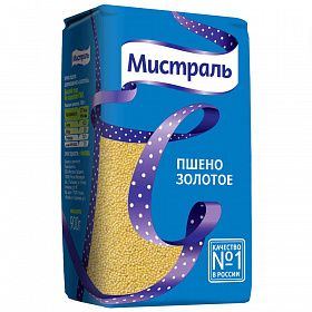 Пшено шлифованное золотое Мистраль 900 г