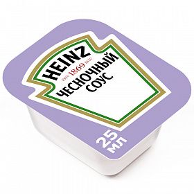 Соус Чесночный Heinz (25 мл х 125 шт) 3,125 кг