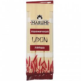 Лапша пшеничная Udon MARUMI 300 г, Китай