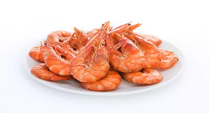 Креветки варено-мороженые